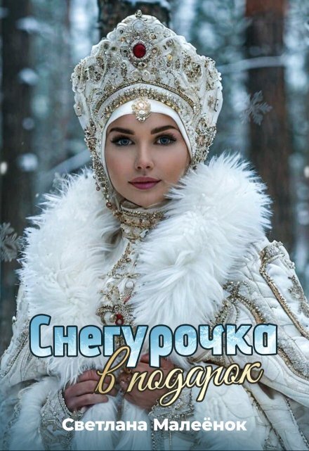 Обложка книги «Снегурочка в подарок» — Светлана Малеёнок, ISBN 9785524028624