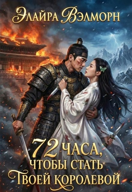 Обложка книги «72 часа, чтобы стать твоей королевой» — Элайра Вэлморн, ISBN 9785524038708