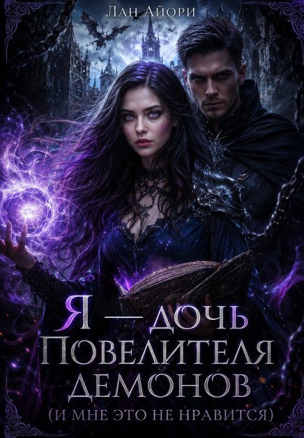 Обложка книги «Я — дочь Повелителя демонов (и мне это не нравится)» — Лан Айори, ISBN 9785524016768