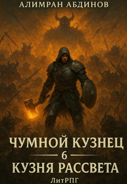 Обложка книги «Чумной Кузнец 6: Кузня Рассвета» — Алимран Абдинов, ISBN 9785524021106