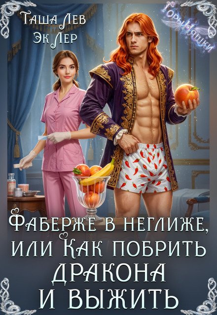 Обложка книги «Фаберже в неглиже или Как побрить дракона и выжить» — Таша Лев; Эк Лер, ISBN 9785524054227