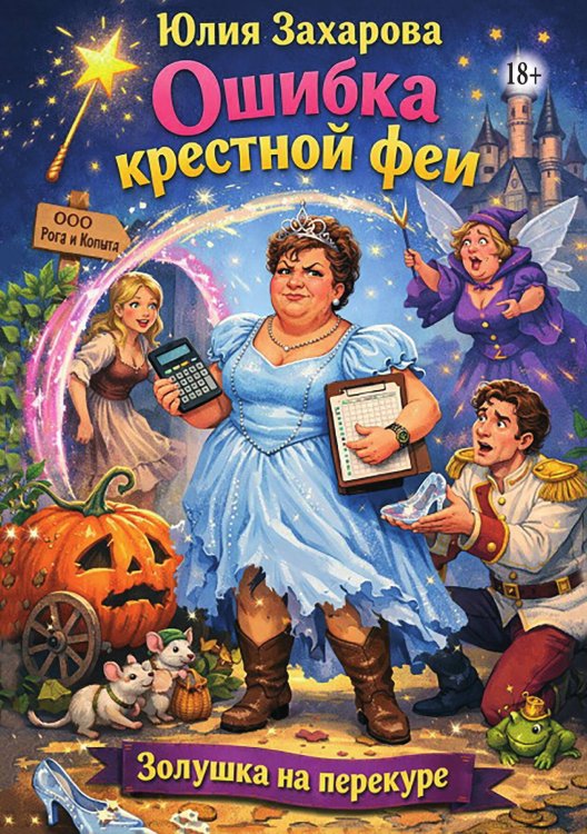 Обложка книги «Ошибка крестной феи» — Юлия Захарова, ISBN 9785524007711