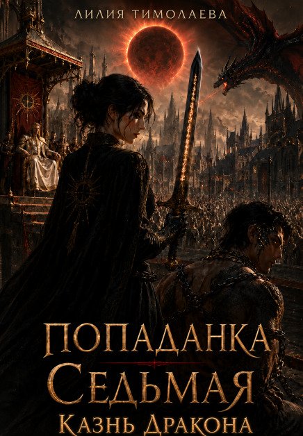 Обложка книги «Попаданка. Седьмая казнь дракона» — Лилия Тимолаева, ISBN 9785524023810