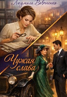 Обложка книги «Чужая слава.» — Людмила Вовченко, ISBN 9785524064103