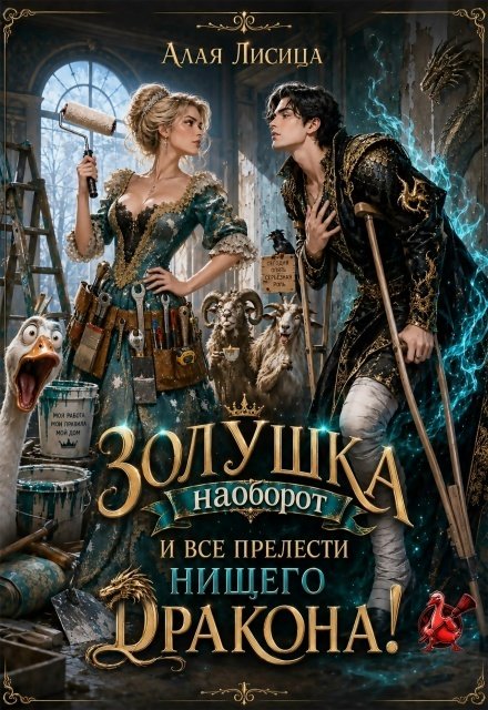 Обложка книги «Золушка наоборот и все прелести нищего Дракона!» — Алая Лисица, ISBN 9785524054814