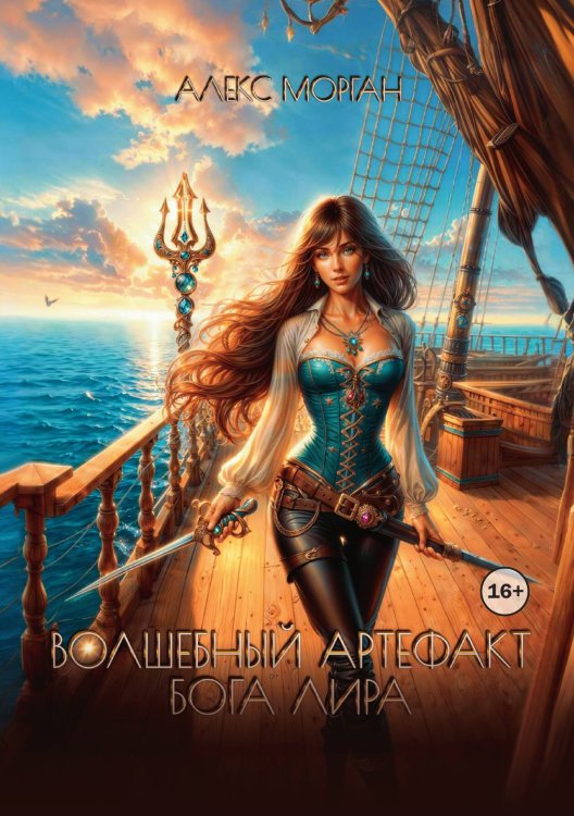 Обложка книги «Волшебный артефакт бога Лира» — Алекс Морган, ISBN 9785521942763