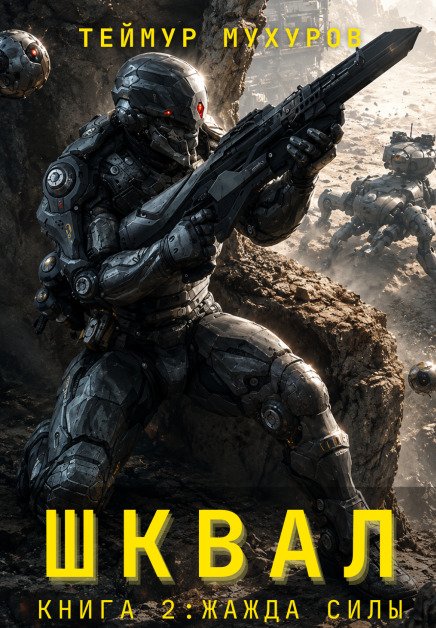 Шквал 2. Жажда Силы Обложка книги «Шквал 2. Жажда Силы» — Теймур Мухуров, ISBN 9785524050014