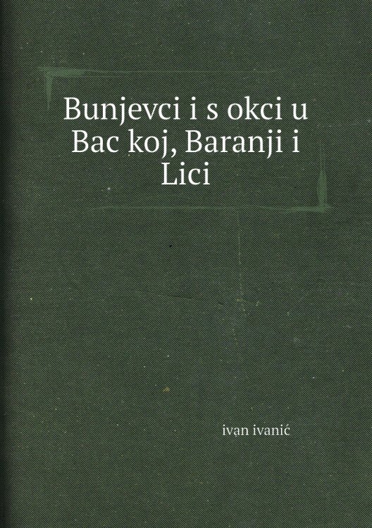 Bunjevci i šokci u Bačkoj, Baranji i Lici