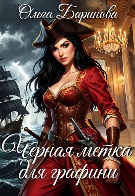 Обложка книги «Черная метка для графини» — Ольга Баринова, ISBN 9785524020741