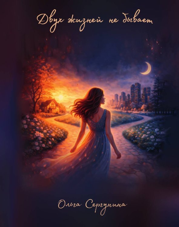 Обложка книги «Двух жизней не бывает» — Ольга Сергунина, ISBN 9785885429290