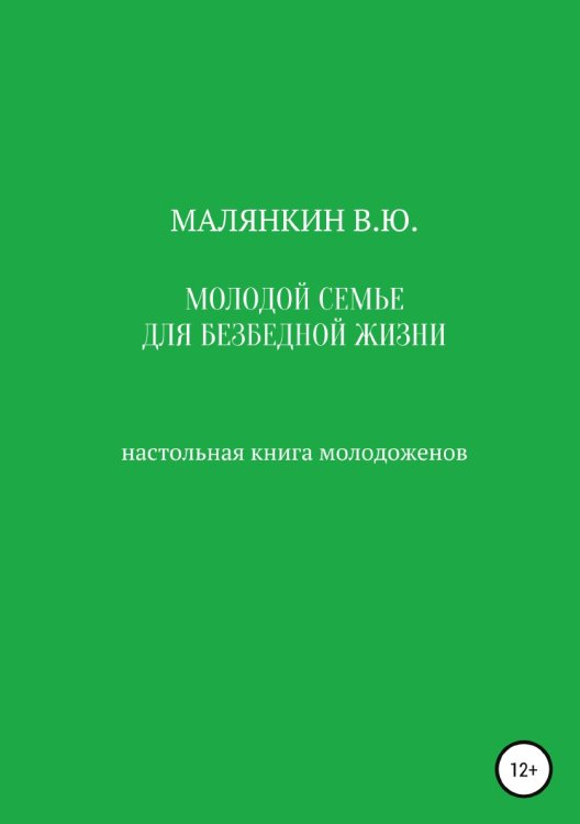 Обложка книги «Молодой семье для безбедной жизни. Настольная книга молодоженов» — Владимир Малянкин, ISBN 9785532059528