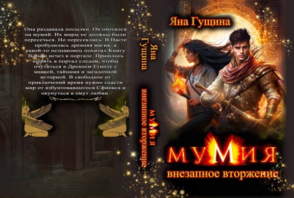 Обложка книги «Мумия. Внезапное вторжение» — Яна Гущина, ISBN 9785524057693
