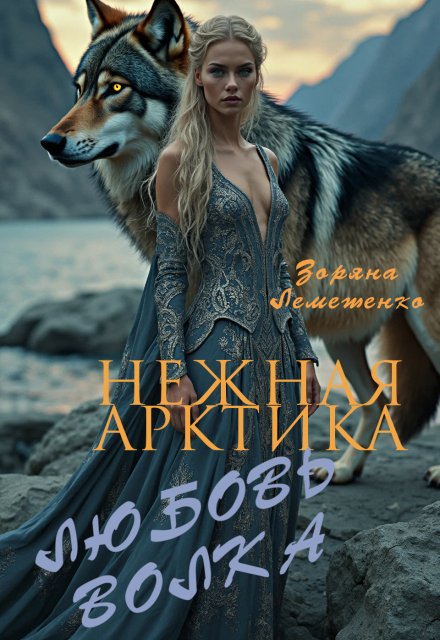 Обложка книги «Нежная Арктика. Любовь волка» — Зоряна Лемешенко, ISBN 9785524050113