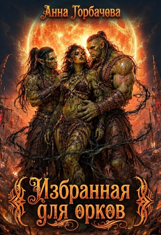 Обложка книги «Избранная для орков» — Анна Горбачева, ISBN 9785524049285