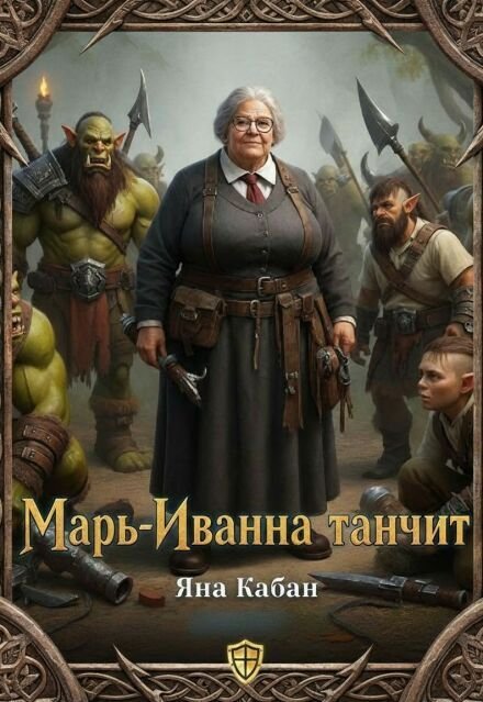 Обложка книги «Марь-Иванна танчит» — Яна Кабан, ISBN 9785524018427