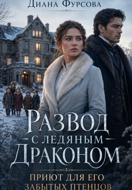 Развод с ледяным драконом. Приют для его забытых птенцов Обложка книги «Развод с ледяным драконом. Приют для его забытых птенцов» — Диана Фурсова, ISBN 9785524019424