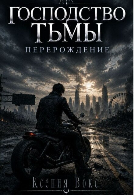Обложка книги «Господство тьмы. Перерождение» — Ксения Вокс, ISBN 9785524029119