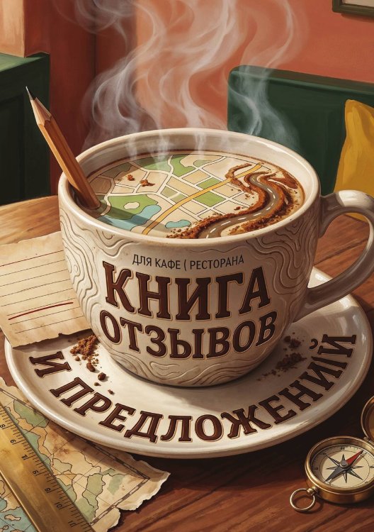 Книга отзывов и предложений длия ресторана или кафе, дизайн: Ментранпаж, 40 страниц, А5. Обложка книги «Книга отзывов и предложений длия ресторана или кафе, дизайн: Ментранпаж, 40 страниц, А5.» — Нет автора, ISBN 9785521985081