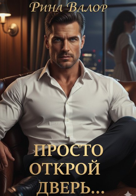 Обложка книги «Просто открой дверь...» — Рина Валор, ISBN 9785524013187