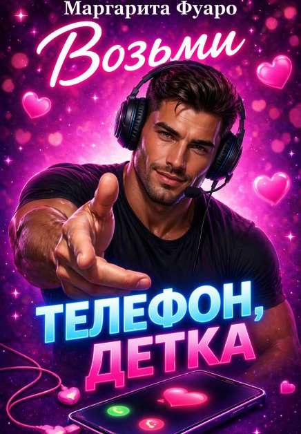 Обложка книги «Возьми телефон детка» — Маргарита Фуаро, ISBN 9785524042415