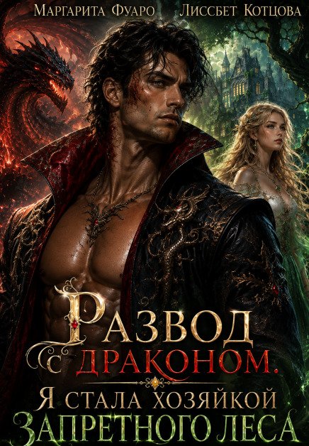 Обложка книги «Развод с драконом. Я стала хозяйкой запретного леса» — Маргарита Фуаро; Лиссбет Котцова, ISBN 9785524042675