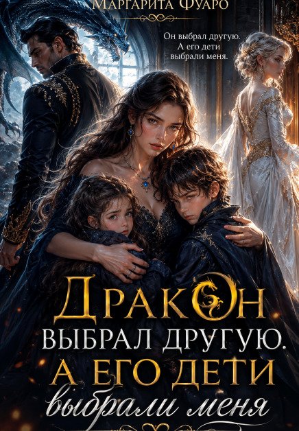 Обложка книги «Дракон выбрал другую. А его дети выбрали меня» — Маргарита Фуаро, ISBN 9785524042446