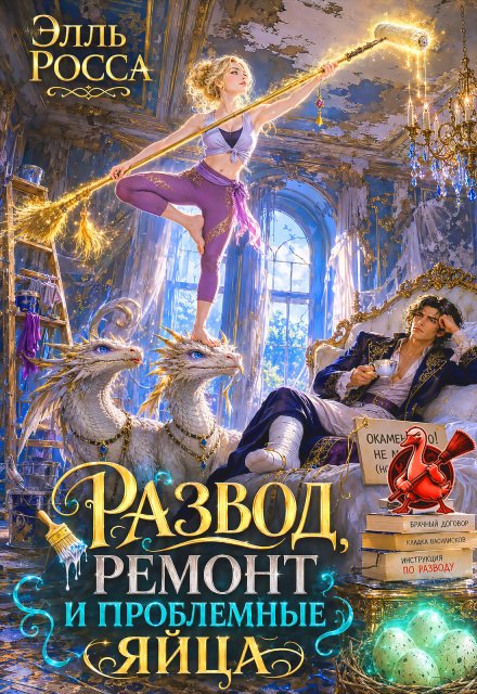 Обложка книги «Развод, ремонт и проблемные яйца» — Элль Росса, ISBN 9785524027344