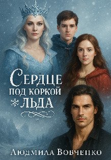 Обложка книги «Сердце под коркой льда.» — Людмила Вовченко, ISBN 9785524063809