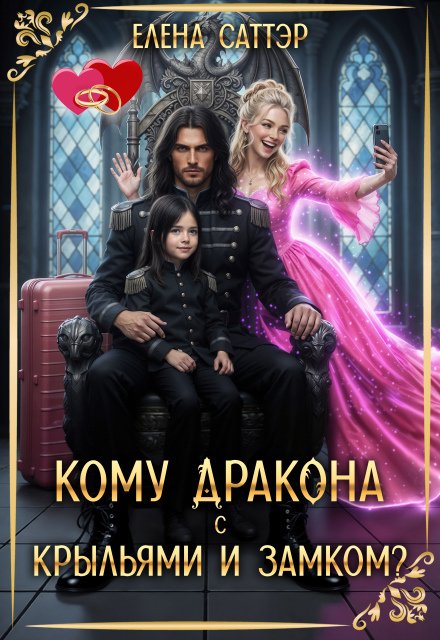 Кому дракона с крыльями и замком? Обложка книги «Кому дракона с крыльями и замком?» — Елена Саттэр, ISBN 9785524034809