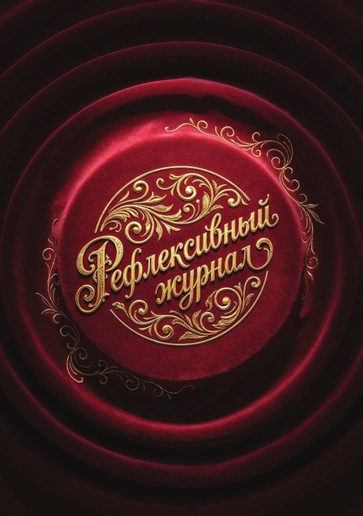 Рефлексивный журнал, 100 страниц, А5, дизайн: "Метранпаж", мягкая обложка Обложка книги «Рефлексивный журнал, 100 страниц, А5, дизайн: "Метранпаж", мягкая обложка» — Нет автора, ISBN 9785521986958