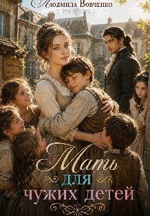 Обложка книги «Мать для чужих детей.» — Людмила Вовченко, ISBN 9785524035233