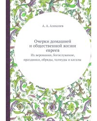 Очерки домашней и общественной жизни евреев