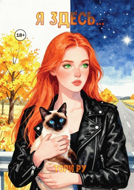 Обложка книги «Я здесь...» — Тори Ру, ISBN 9785524000057