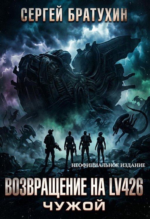 Возвращение на LV426 Чужой Обложка книги «Возвращение на LV426 Чужой» — Сергей Братухин, ISBN 9785006105652