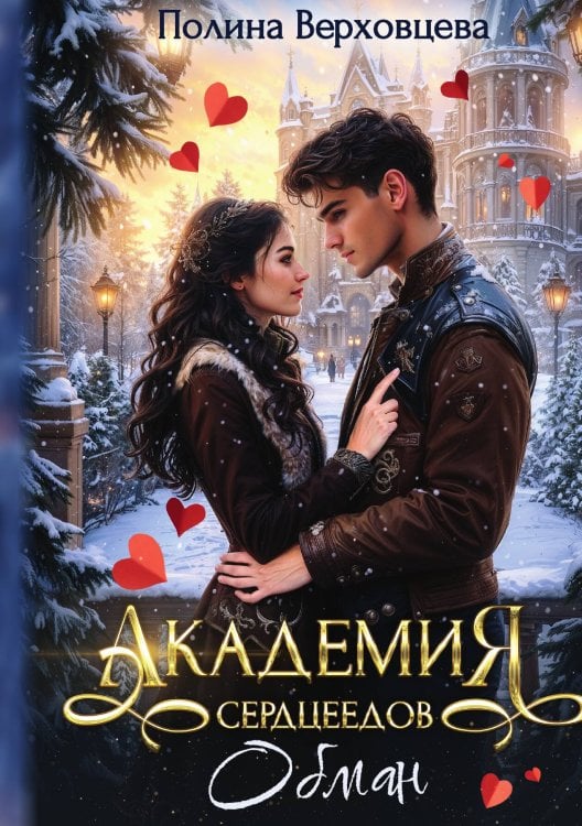 Обложка книги «Академия сердцеедов. Обман» — Полина Верховцева, ISBN 9785524029416
