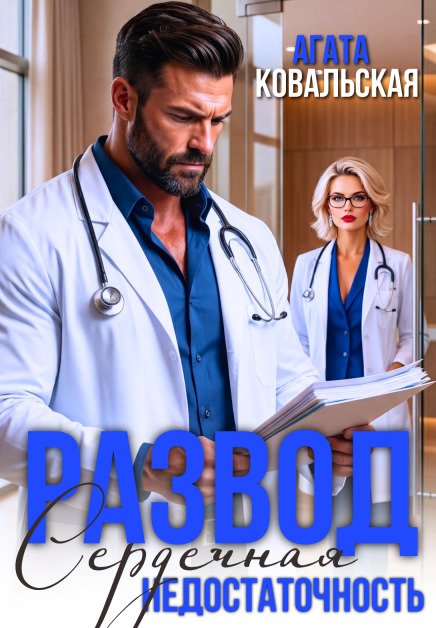Обложка книги «Развод. Сердечная недостаточность» — Агата Ковальская, ISBN 9785524045324