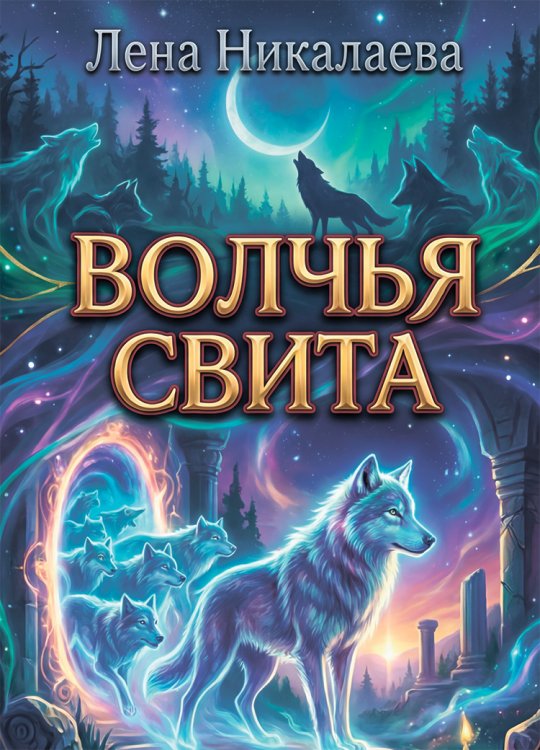 Обложка книги «Волчья свита» — Лена Никалаева, ISBN 9785006103375