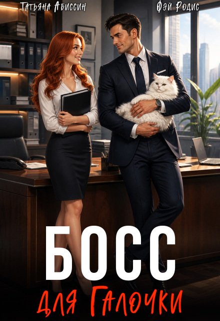 Обложка книги «Босс для Галочки» — Татьяна Абиссин; Фэй Родис, ISBN 9785524014108