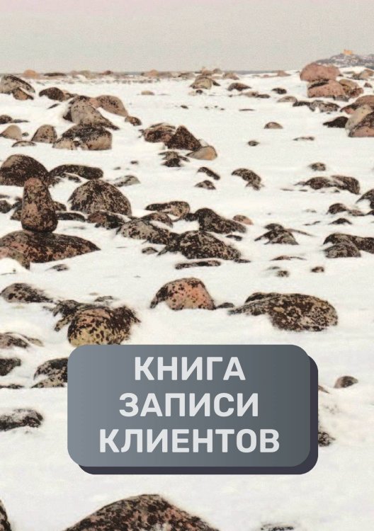 Обложка книги «Книга записи клиентов» — автора нет, ISBN 9785521894444