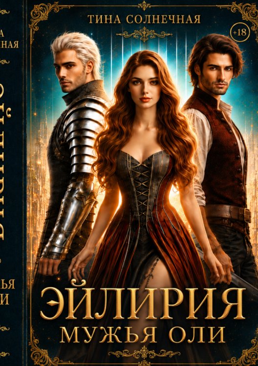 Обложка книги «Эйлирия. Мужья Оли» — Тина Солнечная, ISBN 9785524051820