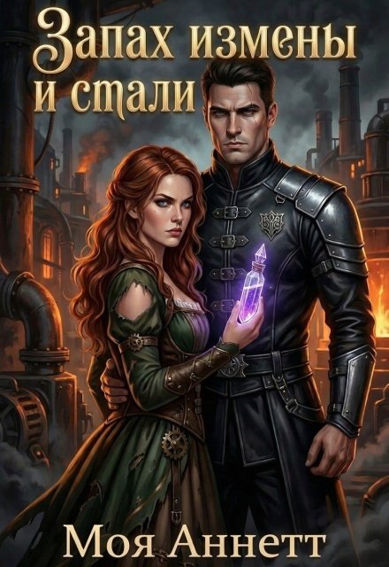 Обложка книги «Запах измены и стали» — Моя Аннетт, ISBN 9785524044419