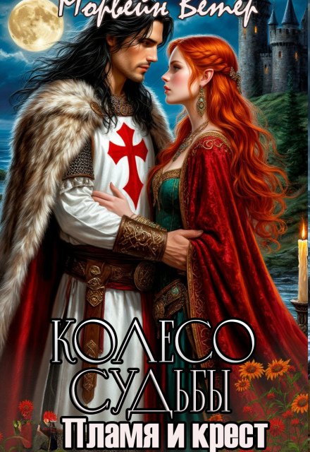 Пламя и крест Обложка книги «Пламя и крест» — Морвейн Ветер, ISBN 9785524031532