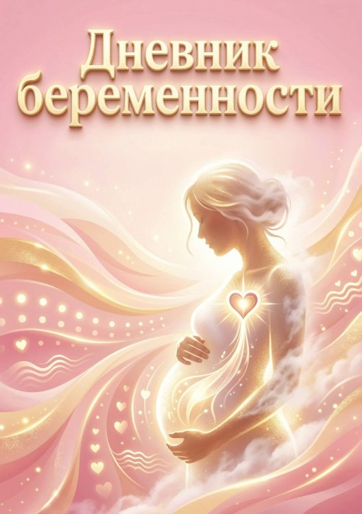 Обложка книги «Дневник беременности, подарок будущей маме, дизайн Метранпаж» — Нет автора, ISBN 9785521985371