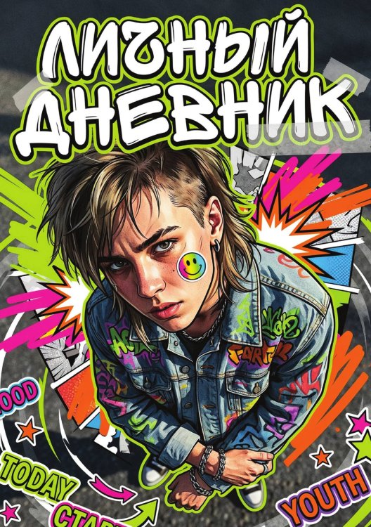 Обложка книги «Личный дневник, Дизайн: "Метранпаж" 100 страниц, А5» — Нет автора, ISBN 9785521987856