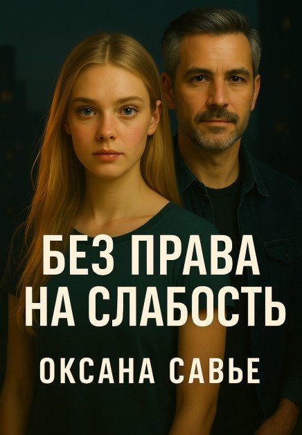 Обложка книги «Без права на слабость» — Оксана Савье, ISBN 9785524033741