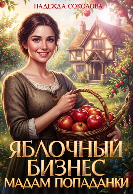 Обложка книги «Яблочный бизнес мадам попаданки» — Надежда Соколова, ISBN 9785524061645