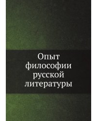 Опыт философии русской литературы