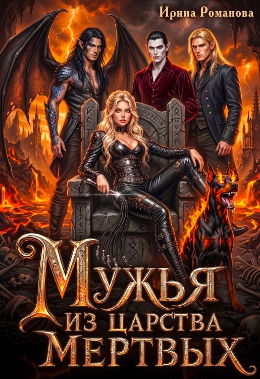 Обложка книги «Мужья из царства мертвых» — Ирина Романова, ISBN 9785524056450