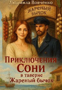 Обложка книги «Приключения Сони в таверне жареный бычок.» — Людмила Вовченко, ISBN 9785524063700