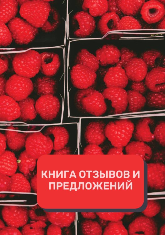 Обложка книги «Книга отзывов и предложений (Универсальная)» — автора нет, ISBN 9785521891498